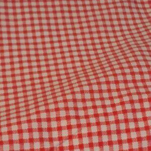 pink and white picnic table design fabric plaid